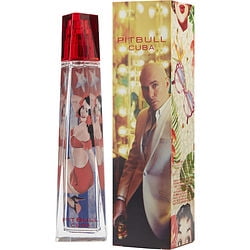 ( PACK 3) PITBULL CUBA EAU DE PARFUM SPRAY 3.4 OZ By Pitbull