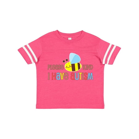 

Inktastic Please Bee Kind I Have Autism Gift Toddler Boy or Toddler Girl T-Shirt