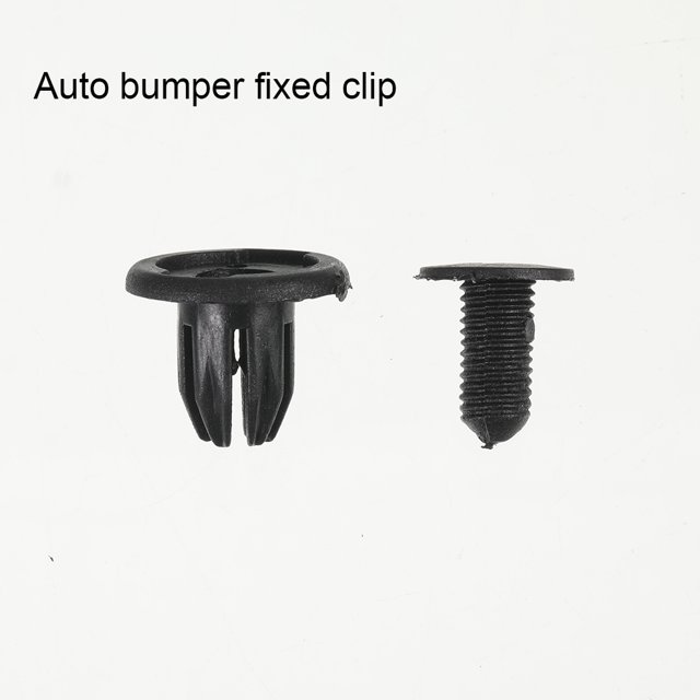 VONKY Black Universal Car Clips For Easy Installation And Wide Application Range Easy-to- ABS Car Clips Universal Rivets Package 1(100PCS) 1Set