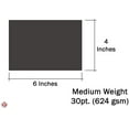 thumbnail image 6 of Black Chipboard - Cardboard Medium Weight Chipboard Sheets - 10 Per Pack | 4 x 6 Inches, 6 of 6