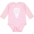 thumbnail image 3 of Inktastic Lacrosse Sports Team Coach Player Boys or Girls Long Sleeve Baby Bodysuit, 3 of 5