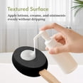 thumbnail image 2 of Bathway Lotion Applicator for Back, Feet, 2 Replacement Pads with 18" Curved Handle, Back Sunscreen Applicator for Kids, Elderly, Women, Apply Cream Medicine Moisturizer Tanner, Black, 2 of 8