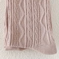 thumbnail image 4 of Dakiuu Toddler Girls Cable Knit Footed Tights Pull On Dress Leggings, 4 of 8