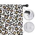 thumbnail image 4 of Blackout Kids Curtains,Leopard Print Childrens Insulated Curtains Set Of 2,Bedroom Essentials,Toddler Room Decor 42"x54"(106x137cm), 4 of 4