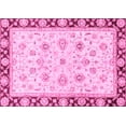 thumbnail image 1 of Ahgly Company Indoor Rectangle Oriental Pink Traditional Area Rugs, 3' x 5', 1 of 4