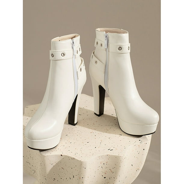 Pointed toe hotsell platform boots