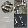 thumbnail image 4 of 8Pcs Metal Quick Release Key Rings Dual Key Chains, 4 of 9