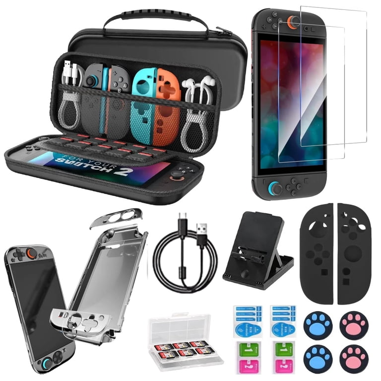 Accessories Bundle for Nintendo Switch 2 (2025), Gift Kit with