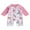 Pink, variant on JYYYBF Kids Girl Rash Guard Swimsuits Mermaid Print Zipper Long Sleeve Swimwear for Toddler Bathing Suits Beachwear