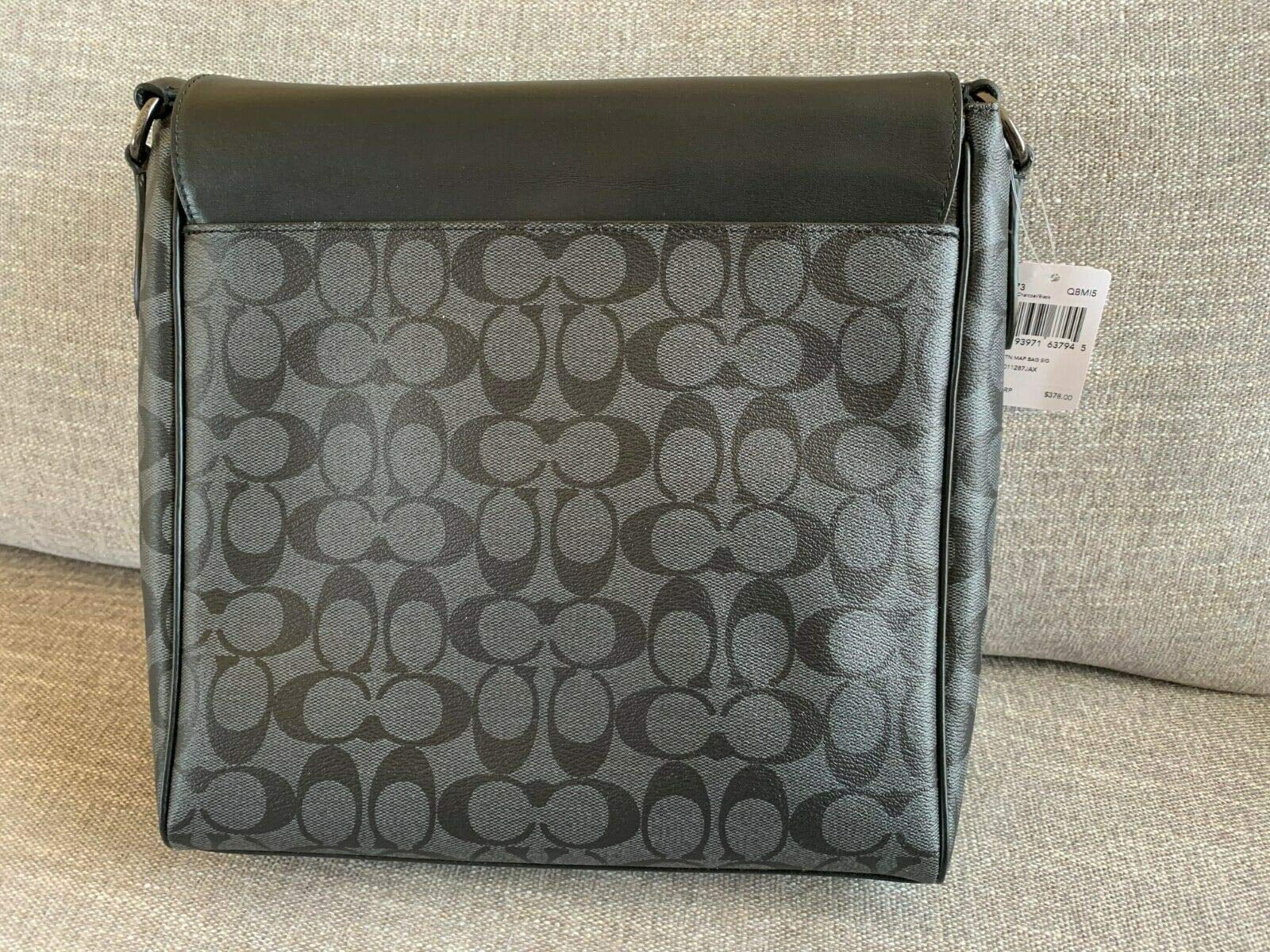 Coach houston map bag sale
