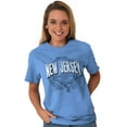 thumbnail image 3 of New Jersey NJ Student Campus Pride Men's Graphic T Shirt Tees Brisco Brands S, 3 of 6