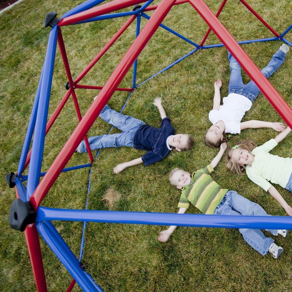 LIFETIME Outdoor Climbing Dome, 60", Red and Blue