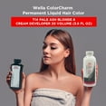 thumbnail image 4 of Wella ColorCharm Permanent Liquid Hair Color Toner - 1.4 oz ( T14 Pale Ash Blonde ) and Cream Developer 20 Volume - 3.6 fl. oz, 4 of 6