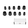 thumbnail image 3 of Nut Remover Set,  High Hardness Easy  10Pcs  Extractor  for Removing Damaged Screws, 3 of 8