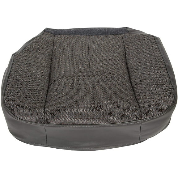 Kojem Driver Bottom Seat Cover Compatible with 2003-2007 Chevy Silverado, Driver Bottom Seat Cloth Cover Left Dark Gray