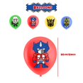 thumbnail image 4 of Transformers Theme Birthday Party Supplies Kits Banner Balloons Cake Toppers Set Decorations-week, 4 of 4