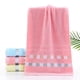 thumbnail image 1 of Toalla doméstica absorbente a rayas | 29,5x13,7 pulgadas de poliéster suave y grueso | Spa Gimnasio Piscina Camping en la playa Secado rápido versátil | 1 Pieza | Opciones Azul, Rosa, Amarillo, 1 of 7