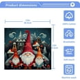thumbnail image 4 of Coolnut 2PCS Christmas Gnomes Towels Cotton Washcloths Set,Quick Drying & Absorbent Soft Bathroom Hand Towel Lightweight & Portable Fingertip Towel Decor Gift, 4 of 7