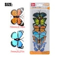 thumbnail image 3 of Meiiso 3D Butterfly Fridge Magnet Home Wall Stickers, Colorful Butterfly Particles Creative Themed High Magnetism Fridge Stickers, 3 of 9