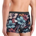 thumbnail image 5 of Balery Flowers ad Butterflies Men's Boxer Briefs, Soft and Breathable Cotton Underwear with nylon Waistband-XX-Large, 5 of 9