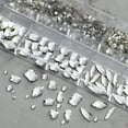 thumbnail image 4 of Milue Nail Rhinestones Charms Multi Shapes Nail Art Charms Big Gems DIY Nail Supplies, 4 of 21