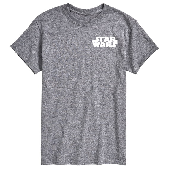 Star Wars - White Logo - Men's Short Sleeve Graphic T-Shirt