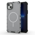 thumbnail image 1 of For iPhone 15 Funda [Compatible con Funda Protectora para Teléfono MagSafe] de Grado Militar con Airbag Anticaída de Color Sólido, Gris, For iPhone 15, 1 of 6