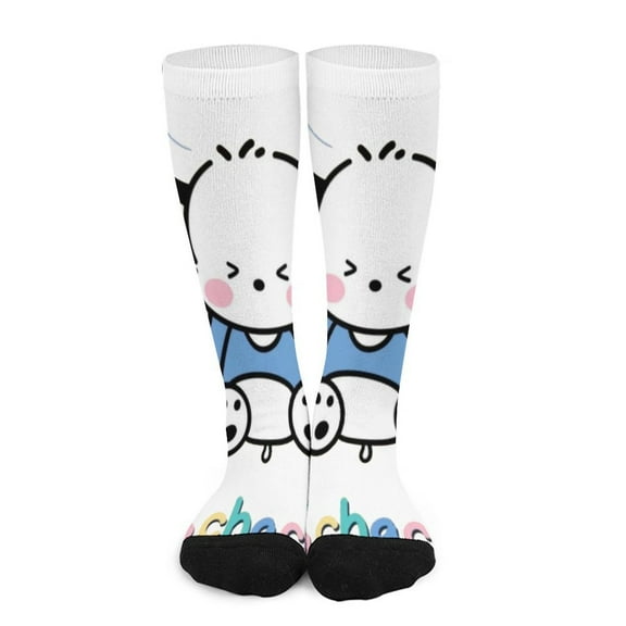 Pochacco Stocking Long Socks Breathable Knee High Thigh Stockings High Socks Sport Socks for Mens Womens