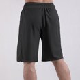 thumbnail image 5 of pstuiky Abreviatura para hombres, Pantalones cortos casuales de secado rápido con cordón y cintura elástica para hombre Pantalones cortos para correr para hombre, 5 of 5