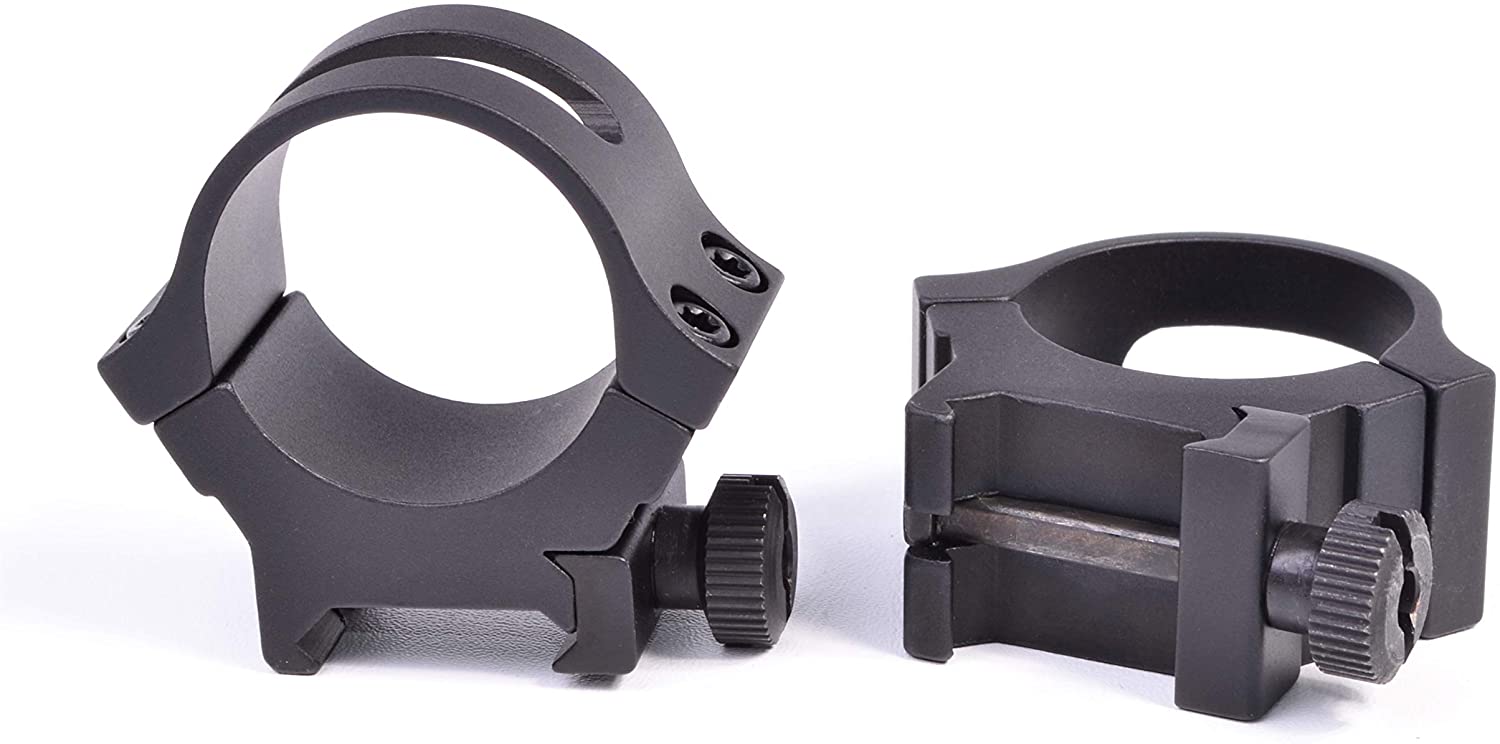 Hammers Medium Height 30mm Scope Rings for Weaver Rail and Picatinny