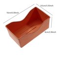 thumbnail image 1 of Kitchen Wood Grain Plastic Square Plate Flower Pot Tray Cup Pad Coaster Plate Kitchen Spit Bone Dish Plate Coaster Serving Plate Single base, 1 of 6