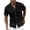 Black, variant on Untucked Dress Shirts for Men Men's Short Sleeve Casual Button Down Shirt Business Untucked Dress Shirts with Pocket S,(Black S)