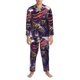 thumbnail image 3 of Balery Cool Skull Cowboy Pijama para Hombre de Dos Piezas con Manga Larga, Conjunto de Dormir y Descanso Suave con Bolsillos-XX-Large, 3 of 6