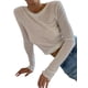 thumbnail image 5 of Txlixc Camiseta de manga larga para mujeres Txlixc moda, 5 of 6