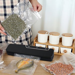 WSBDENLK Vacuum Sealer Food Vacuum Sealer Machine Automatic Food Vacuum Sealer for Food Preservation Sealing Packing System Foodsaver Vacuum Sealer Food Vacuum Sealer Machines