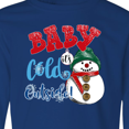 thumbnail image 4 of Inktastic Baby It's Cold Outside Long Sleeve Youth T-Shirt, 4 of 5