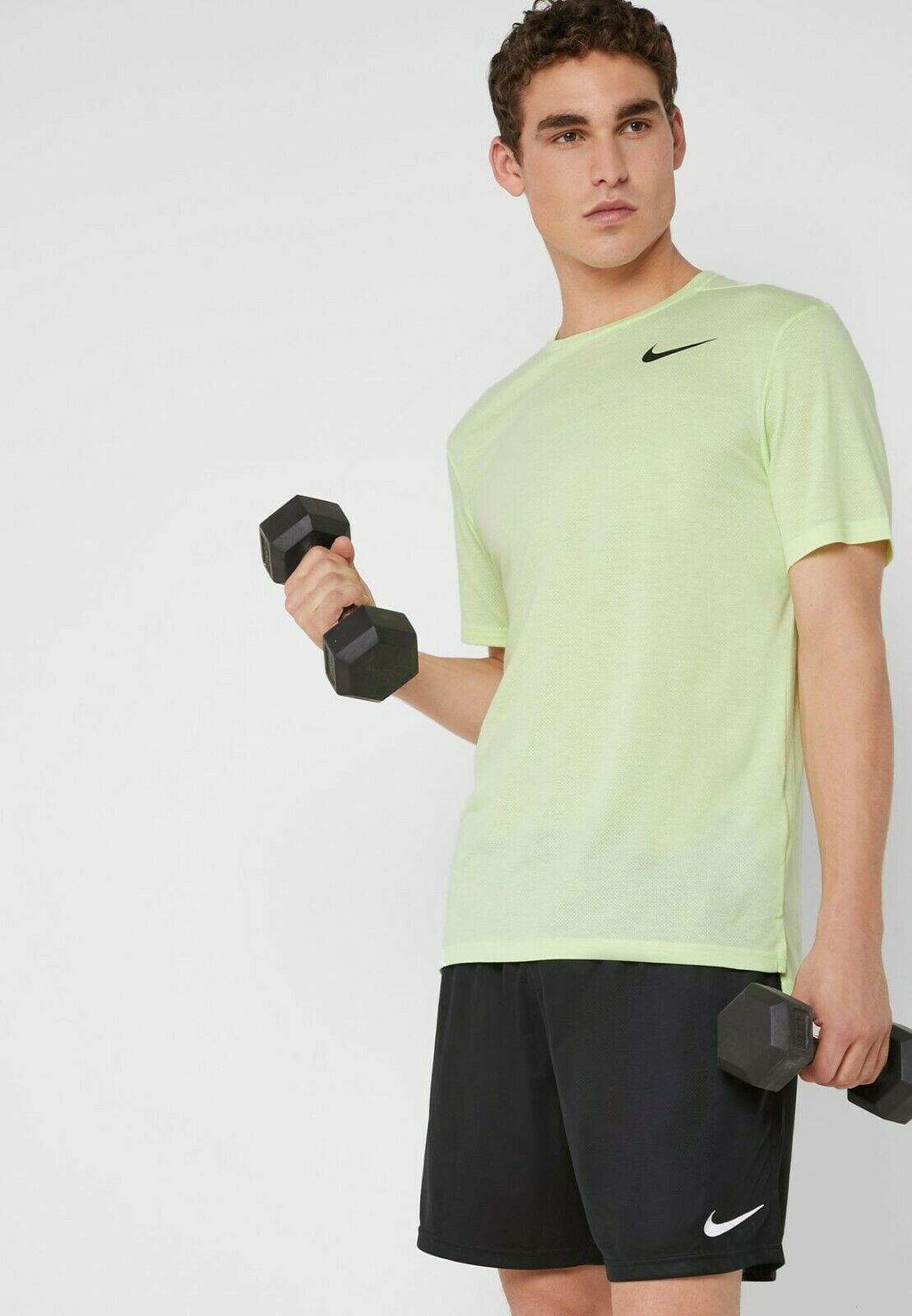 Dri-Fit Hyper T-Shirt Men's Barely Volt Running T Shirt - Walmart.com