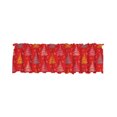 thumbnail image 2 of Cortinas navideñas con ciervos de Papá Noel para sala de estar, 137 x 45 cm, exquisitas cortinas navideñas para ventanas, decoraciones festivas que hacen que la ventana luzca el manto navideño., 2 of 6