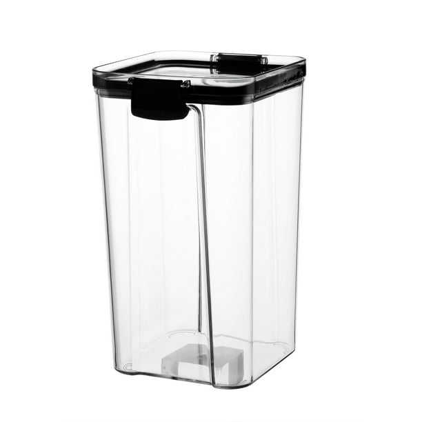 Xihbxyly Recipiente Hermético para Almacenar Alimentos, Diseño de Plástico Transparente, Apilable y Compacto, para Conservar Alimentos Secos, Organización de La Cocina, Juego de 460 Ml a 1800 Ml, Opc