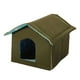 thumbnail image 5 of Refugio para gatos callejeros, cama para gatos, cueva impermeable para dormir, tienda para perrera, suministros para mascotas, casa plegable para, 5 of 9