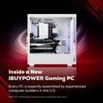 thumbnail image 3 of iBUYPOWER Slate Gaming PC Desktop Computer Intel Core Ultra 9 285 CPU, NVIDIA GeForce RTX 5070 12GB GPU, 32GB DDR5 5200MHz RAM, 2TB NVMe SSD, Windows 11 Home, Gamer Keyboard and Mouse - SWI9N5703, 3 of 15