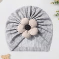 thumbnail image 2 of Baby Girls Turban Hats With Bow Caps Bonnets Headwraps For Toddlers Children Waterproof Quick-Drying UPF 50+ Sun Hat,Toddler Boys Girls Summer Beach Hats, 2 of 4