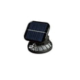 thumbnail image 2 of Solar/USB Rechargeable Clip-On & Dugout Fan – 800mAh 3-Speed Cooling Fan for Hats, Fishing, Hiking, Outdoor Activities, 2 of 3