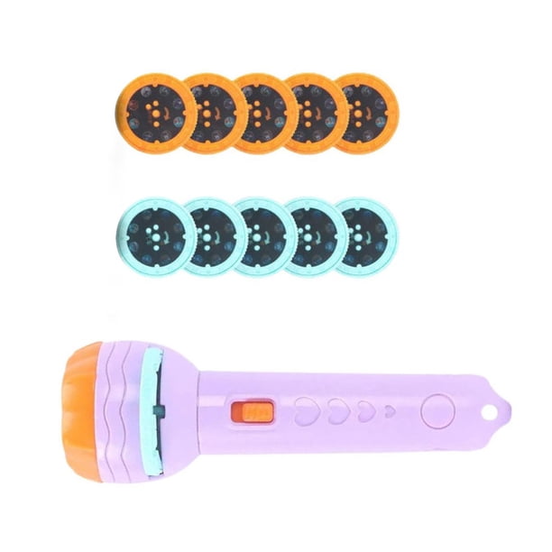 Wosthever 1 Juego de linterna para niños, juguete educativo, juguetes de aprendizaje, juguetes cognitivos, proyector de antorcha para niños y niñas n. Type3 NO3 Wosthever HA045183-03