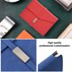 thumbnail image 3 of 1pcsa5 Notebook Business office book sub-tamaño 15*21CM cuaderno de imitación de cuero pu, rojo, 3 of 5