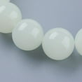 thumbnail image 2 of Synthetic Luminous Stone Beaded Stretch Bracelet Glow in the Dark Round 2 inch(50mm) 8mm, 2 of 3