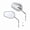 Chrome, variant on Motorcycle 8mm Mirrors For Harley Road King Touring XL 883 SPORTSTER Fatboy Softail Dyna Bobber Chopper Street