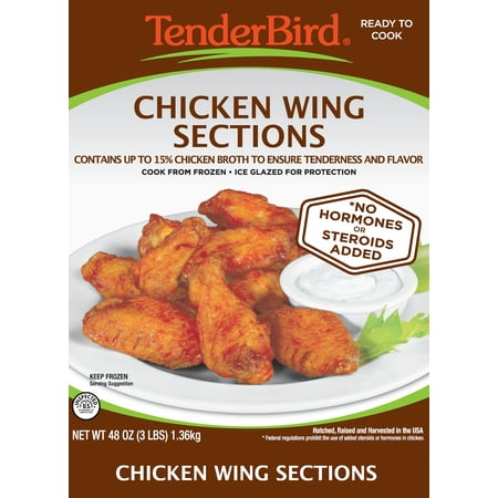 Tenderbird Frozen Chicken Wing Sections, 3 lb (Frozen)