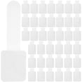 thumbnail image 1 of Miangastore Attaches de Cordon Polyester Blanc 40 Pcs 3.54x1.10x0.04 Po, 1 of 8