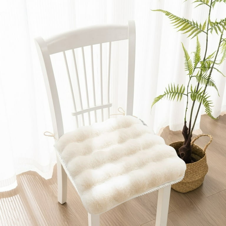 Ovzne Seat Cushion Chair Pads Super Soft Thick Chair Cushions for Dining Room Comfortable Plush Floor Cushions for Patio Sofa Chair Cover Square